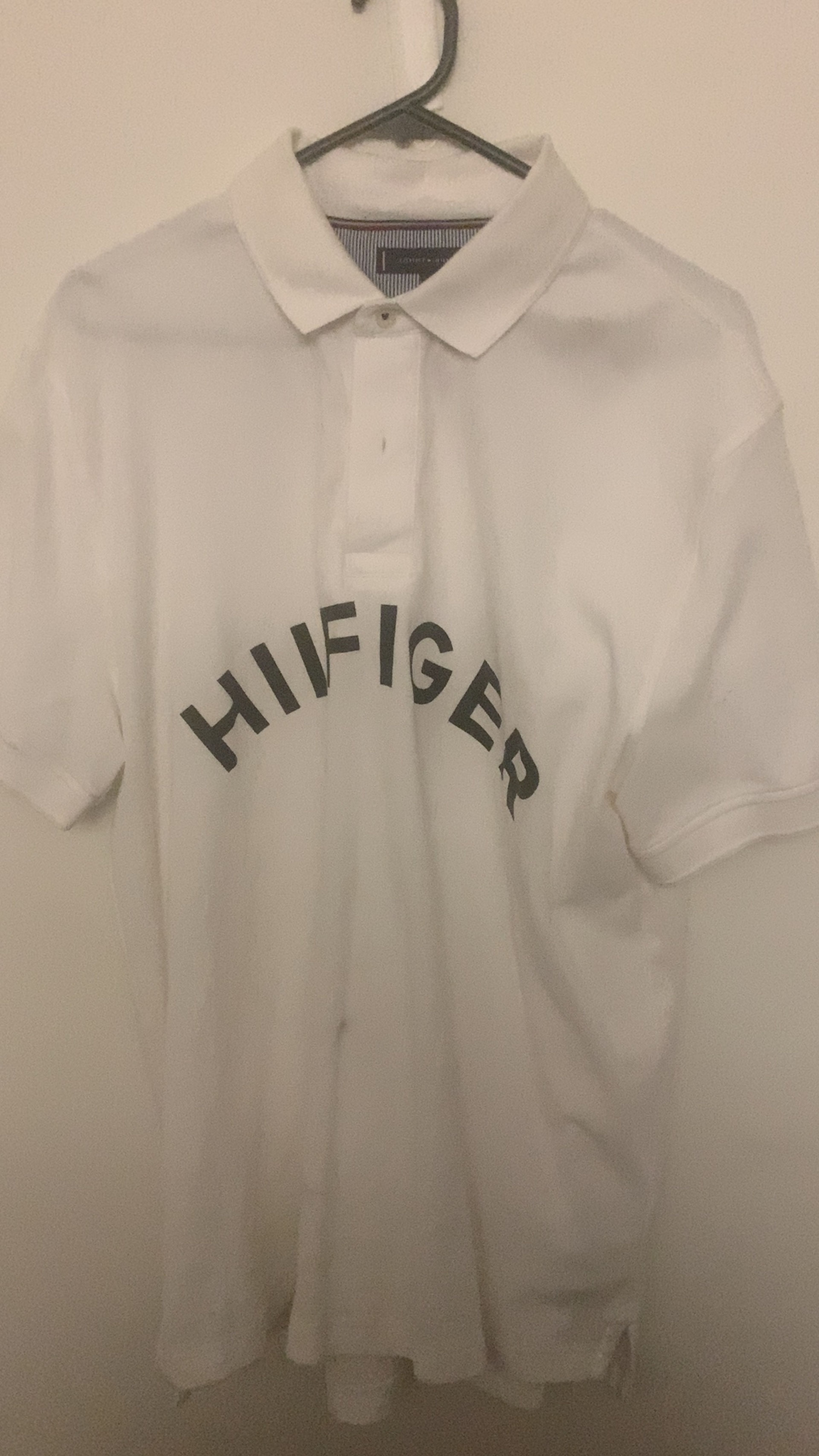 Tommy Hilfiger White Regular Fit Polo Shirt