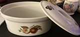 BIA Cordon Bleu Catherine Fruit Pattern Oval Casserole 9 3/8" - Image 3
