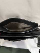 Brighton Beckman Organizer Bag Black Leather Studded Crossbody Bag - Image 5
