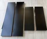 Floating Shelves Set of 4 Black 36” & 24” Wide - Image 5