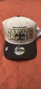 New Era New Orleans Saints 39THIRTY Stretch Fit Hat L/XL - Image 1