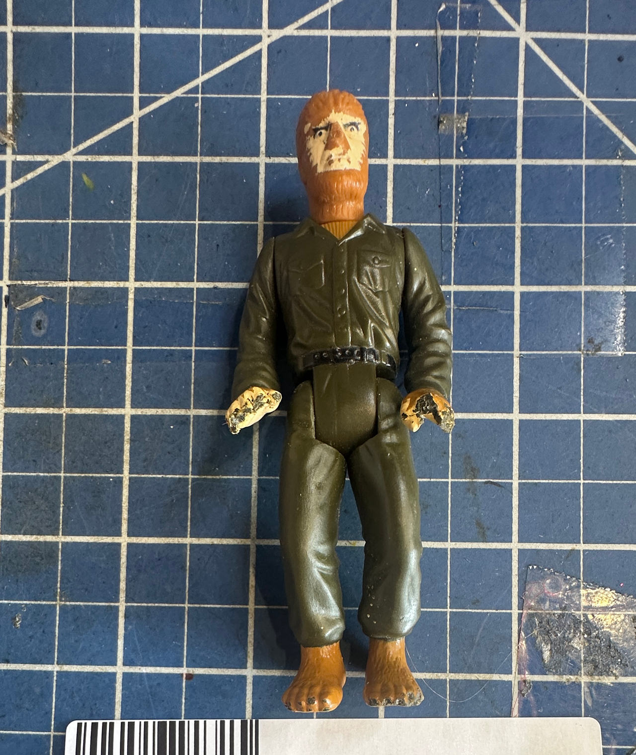 Remco Universal Monsters Wolfman 3.75" Action Figure. 102