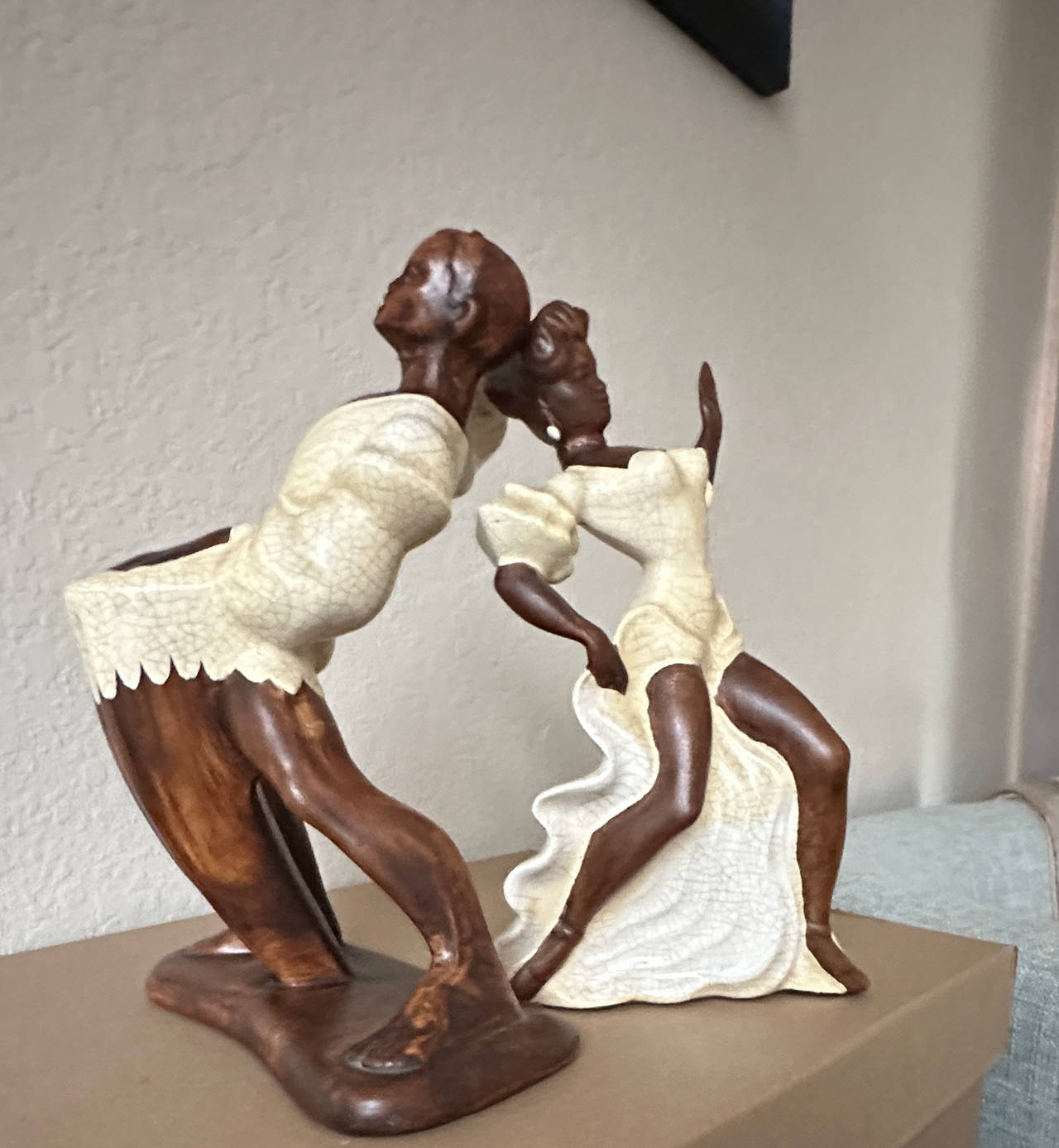 Marc Bellaire Mardi Gras Ceramic Dancers