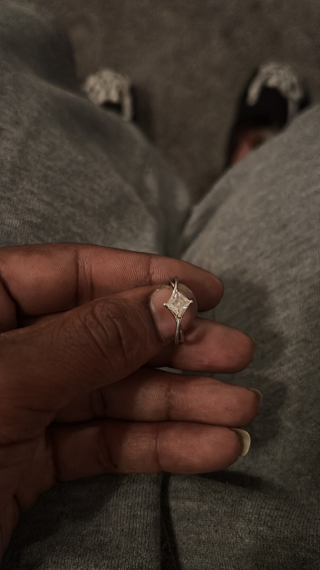 Princess Cut Diamond Engagement Ring