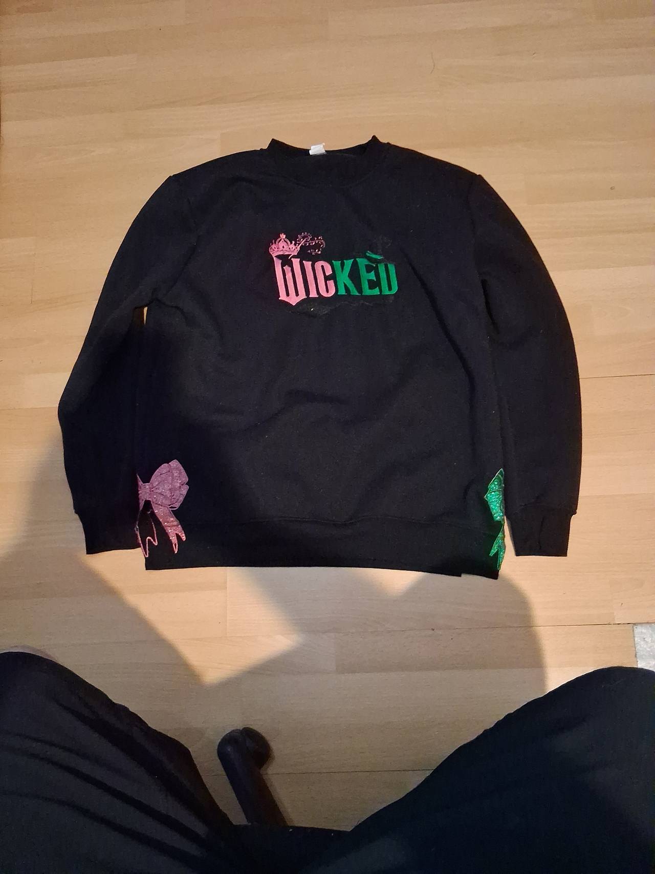 Wicked the Musical Glitter Logo Sweatshirt