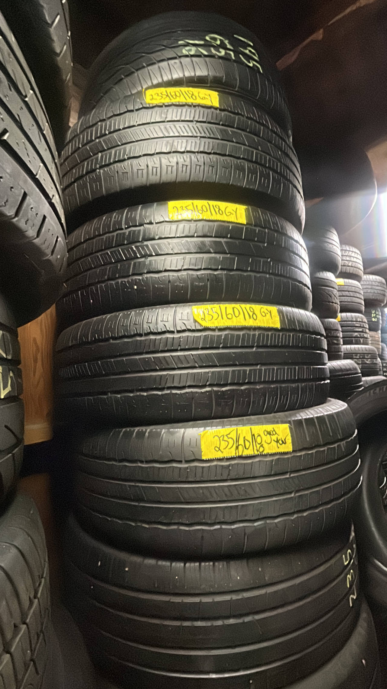 Full set 235/60/18 Goodyear tires! Great condition! 