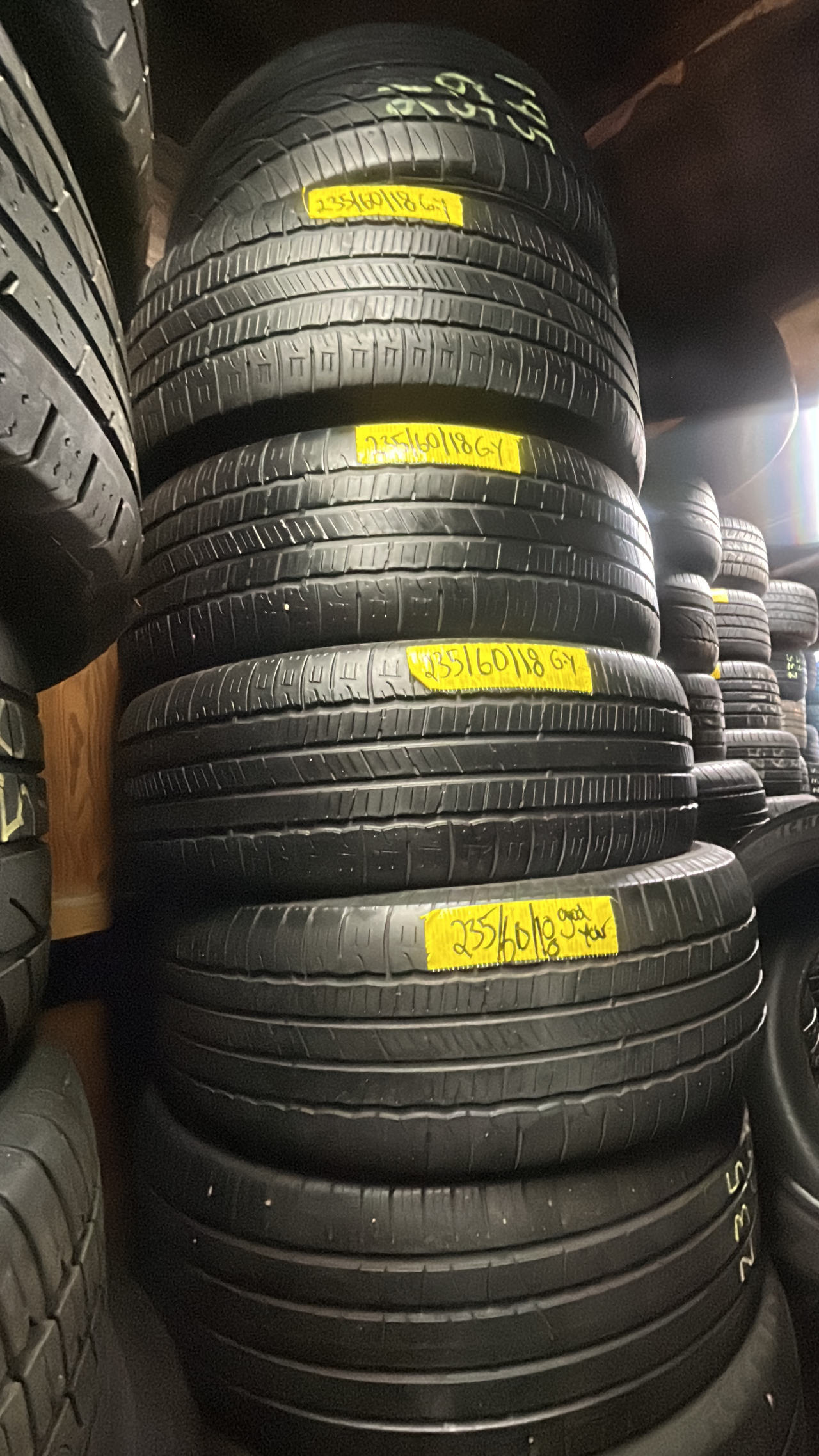 Full set 235/60/18 Goodyear tires! Great condition! 