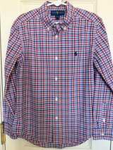 Polo Ralph Lauren Boys Plaid Button-Down Shirt Size 7 - Image 3