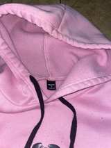 Pink Rose Japanese Text Hoodie - Image 6