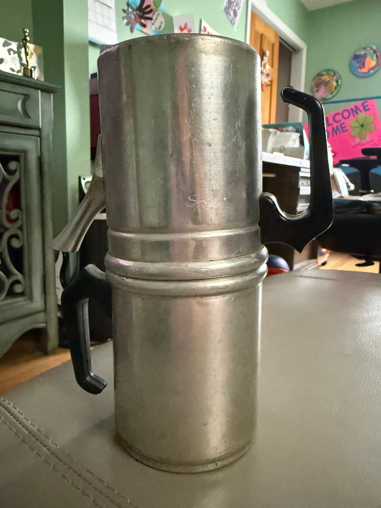 Vintage Neapolitan Flip Coffee Maker