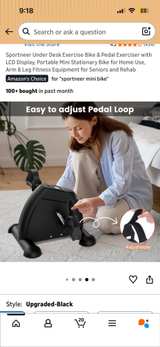 Sportneer Mini Bike Pedal Exerciser MC01 - Image 4