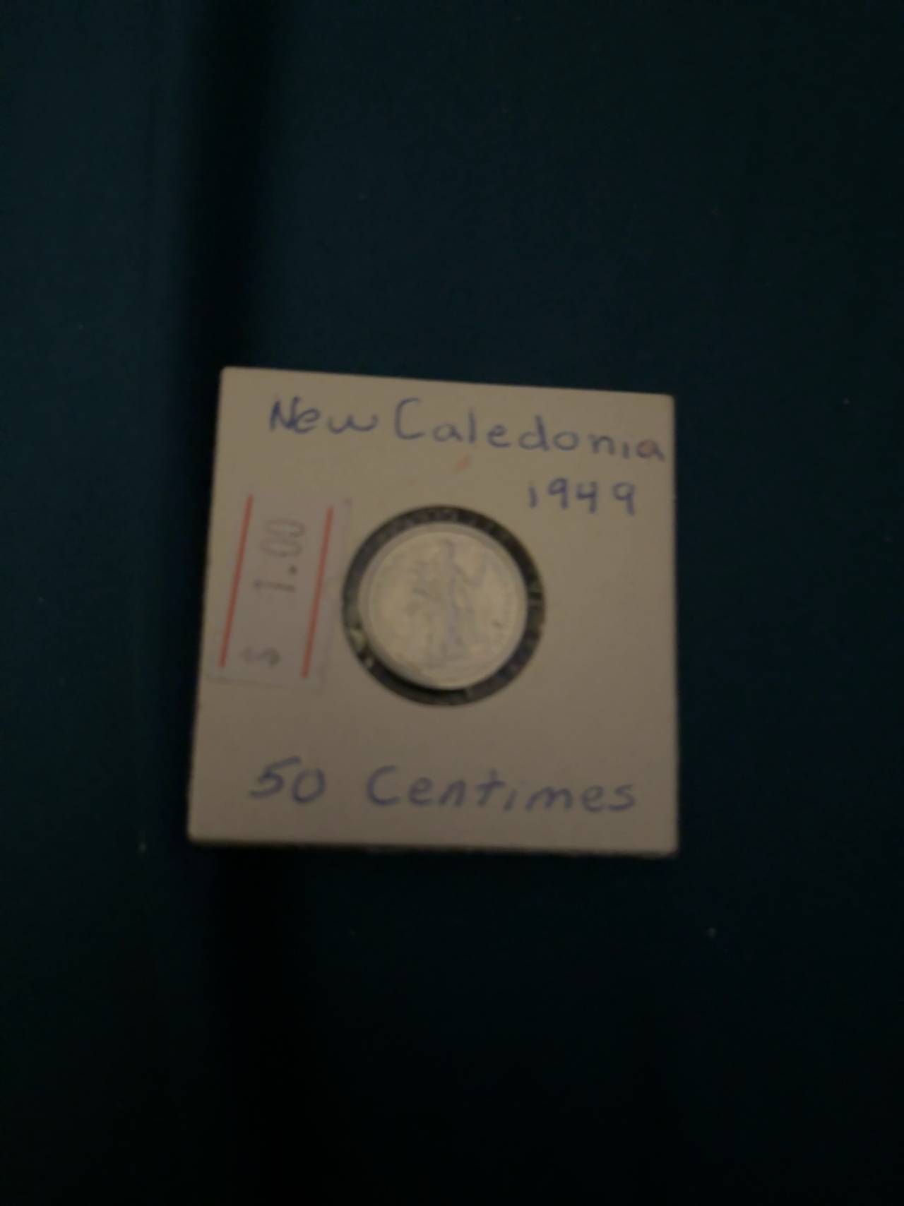 New Caledonia 1 Franc 1949 Pattern Coin