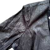 Lane Bryant Jacket Women's Size 22 Black Faux Snakeskin Blazer New  - Image 4