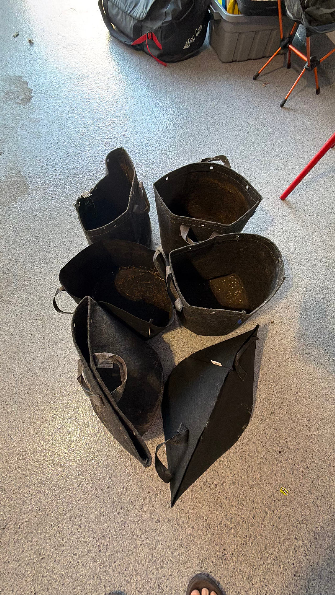 5-Gallon Fabric Pots (Set of 6)