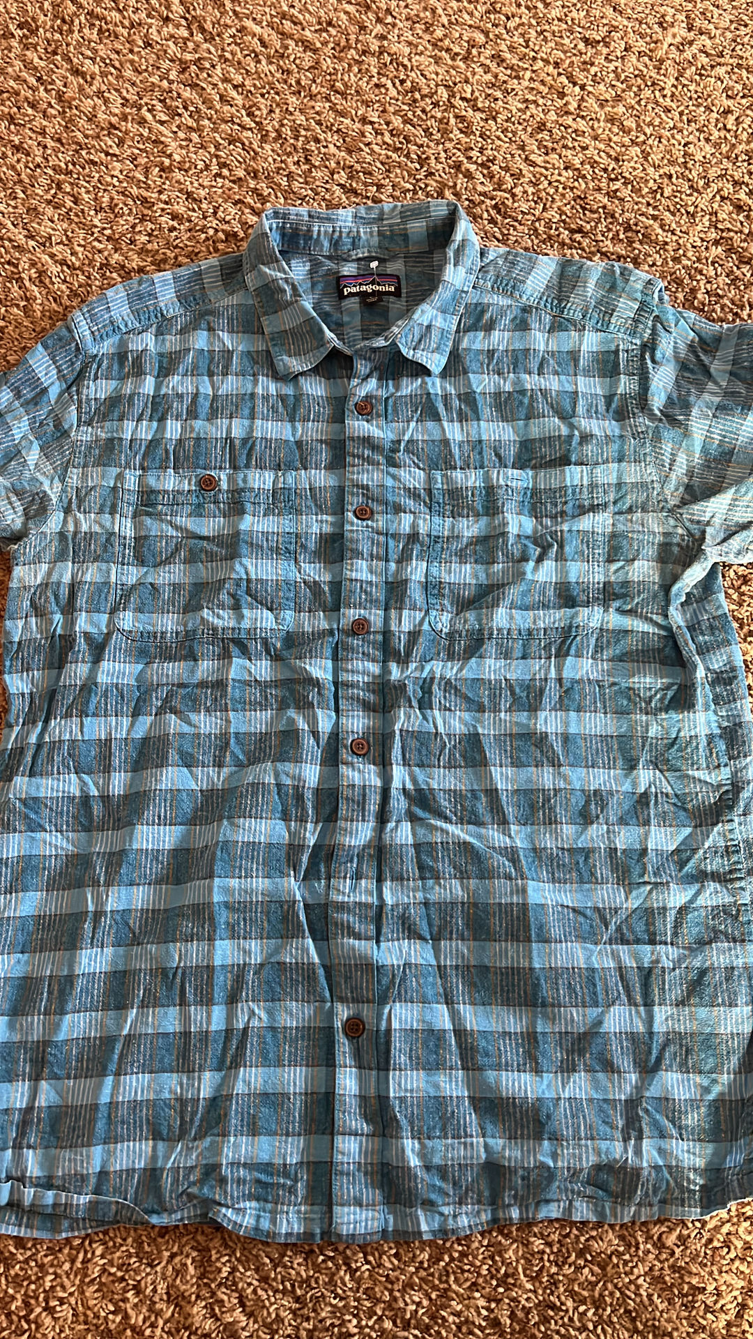 Patagonia Men's Backstep Shirt large no flaws