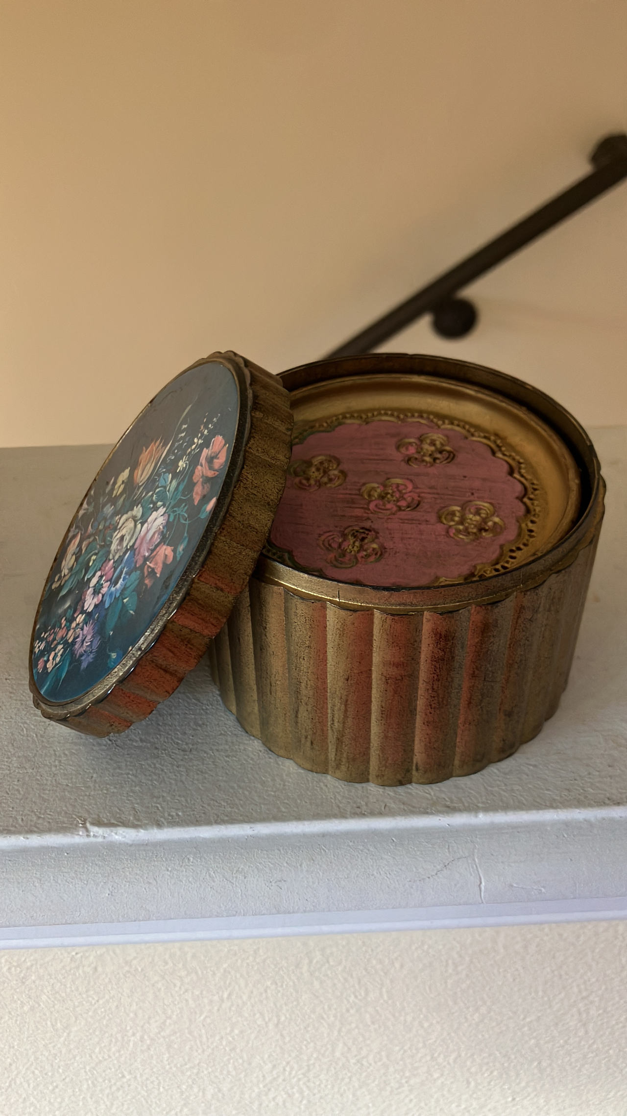Antique Powder Box