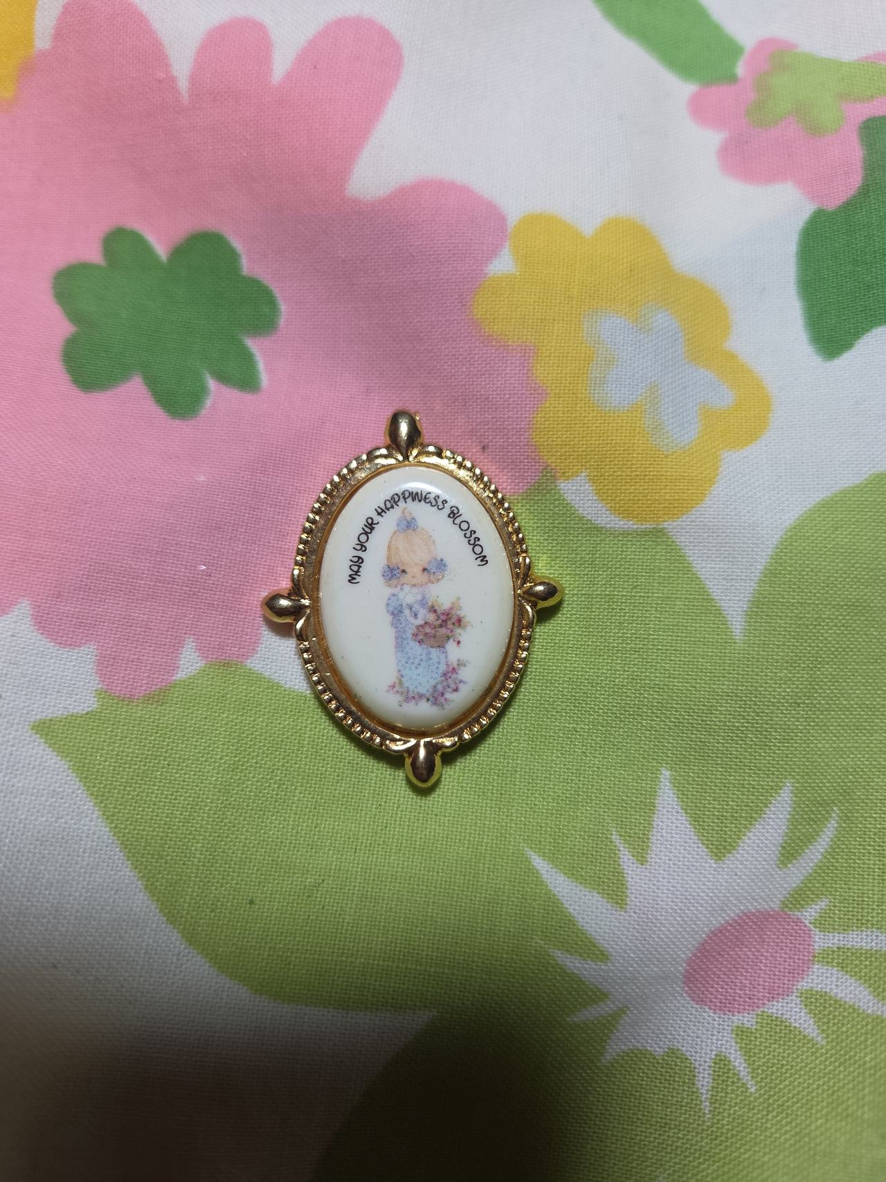 Precious Moments May Your Happiness Blossom Pendant