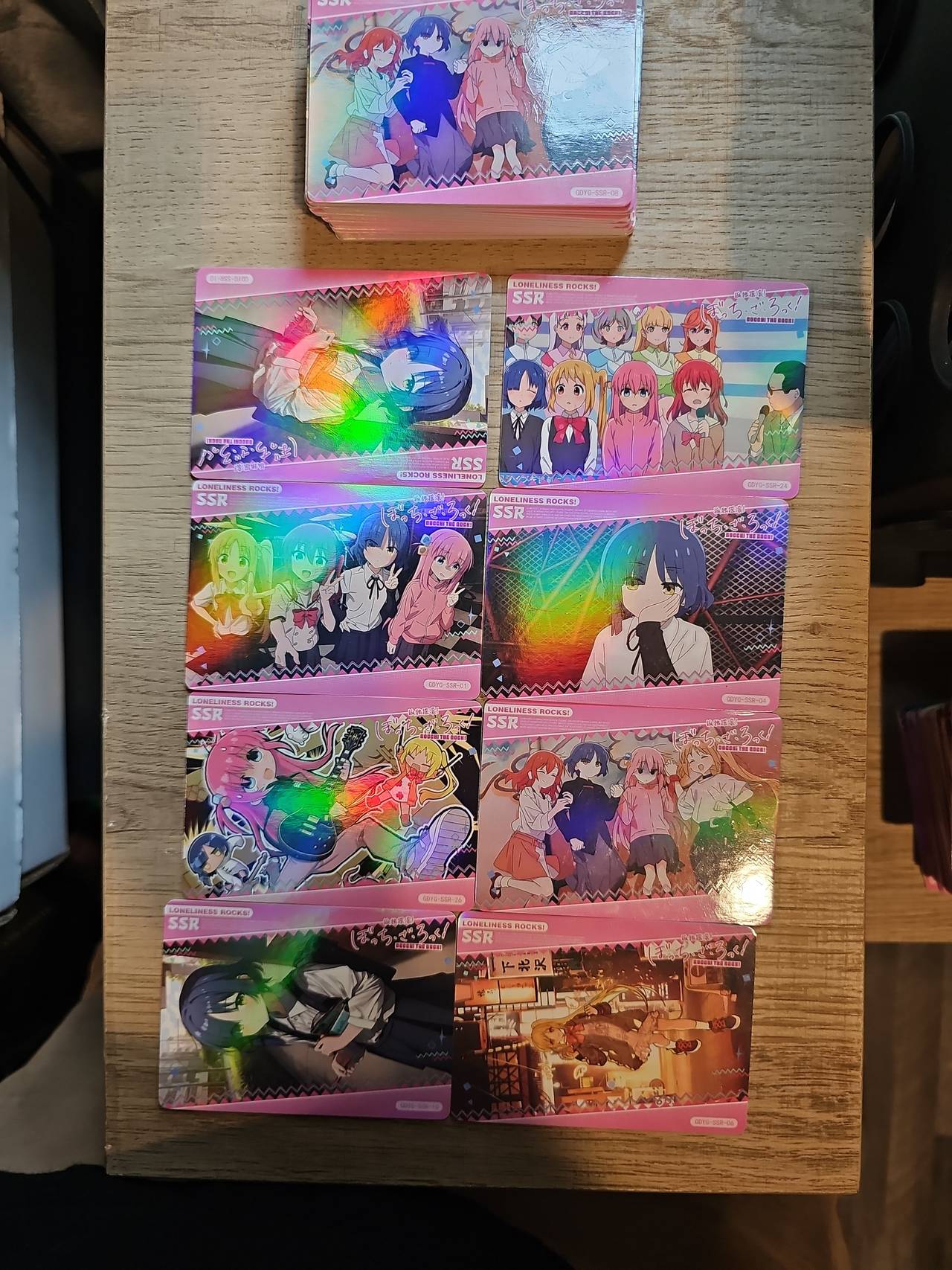 Bocchi the Rock! SSR Trading Card Set (30 Cards)