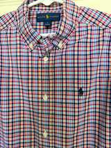 Polo Ralph Lauren Boys Plaid Button-Down Shirt Size 7 - Image 6