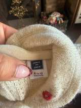 Janie and Jack Knit Peter Pan Collar Dress age 6-12 mos - Image 3