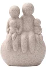 Abstract Family of Four Sandstone Sculpture - Image 1