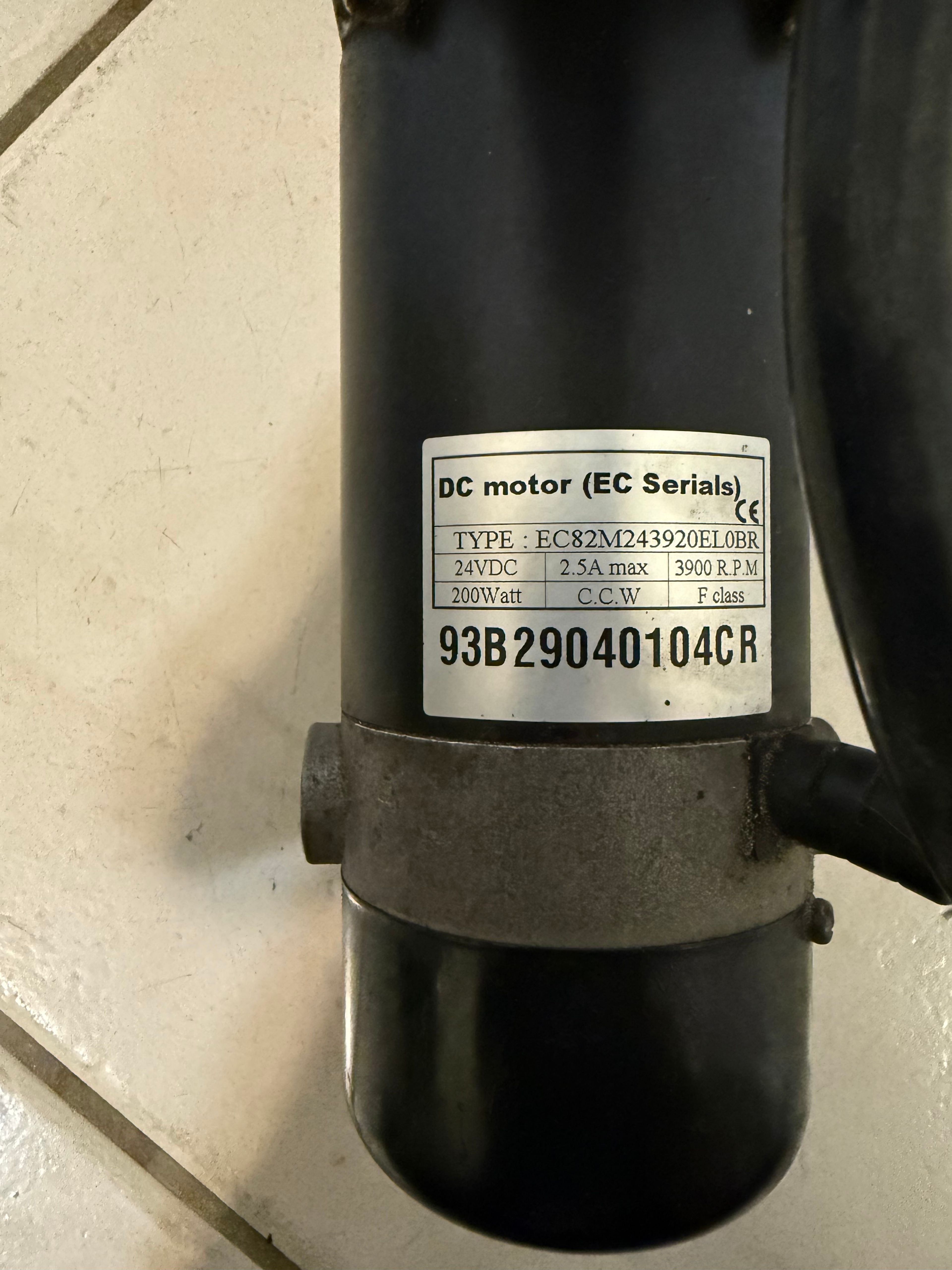 Invacare Right Side Power Wheelchair Motor 1123434 - Image 3