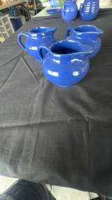 Bauer Ringware Cobalt Blue Creamers - Image 4