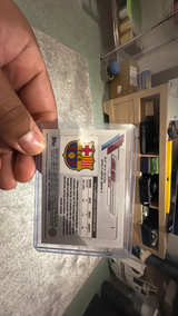 2020-21 Topps Chrome UEFA Champions League Lionel Messi Card - Image 2