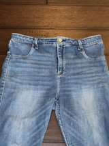 Abercrombie & Fitch Women's Blue Jean Leggings High Rise 33 16/R Y2K Vintage - Image 3