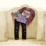 Justice Girls 4-Piece Activewear Outfit Set size 10/12 - Image 2