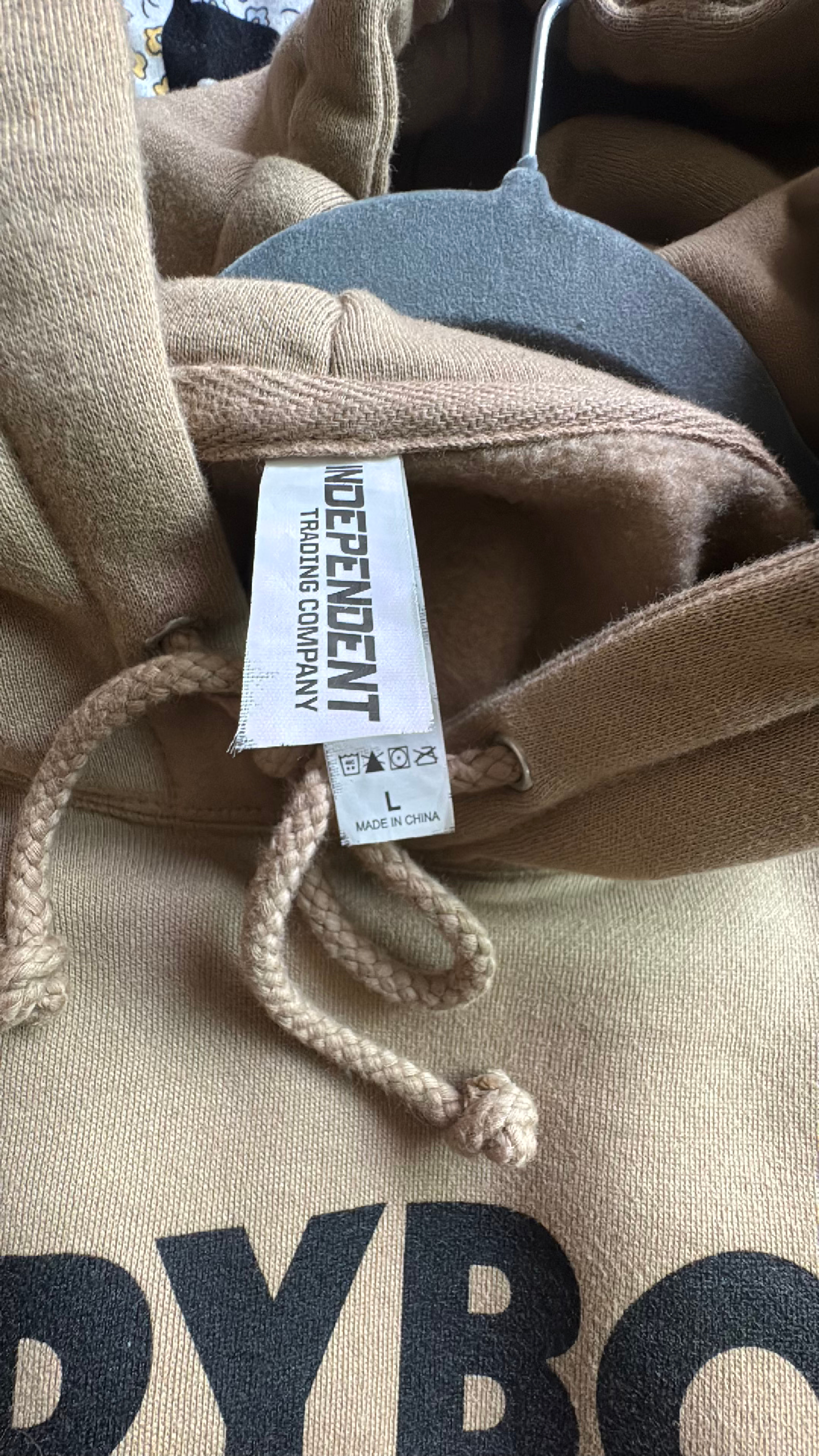 Logic Merch Tan Everybody Hoodie - Image 3