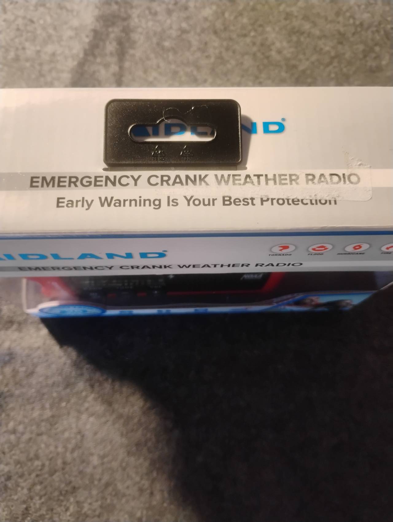 Midland ER210 Emergency Crank Weather Radio