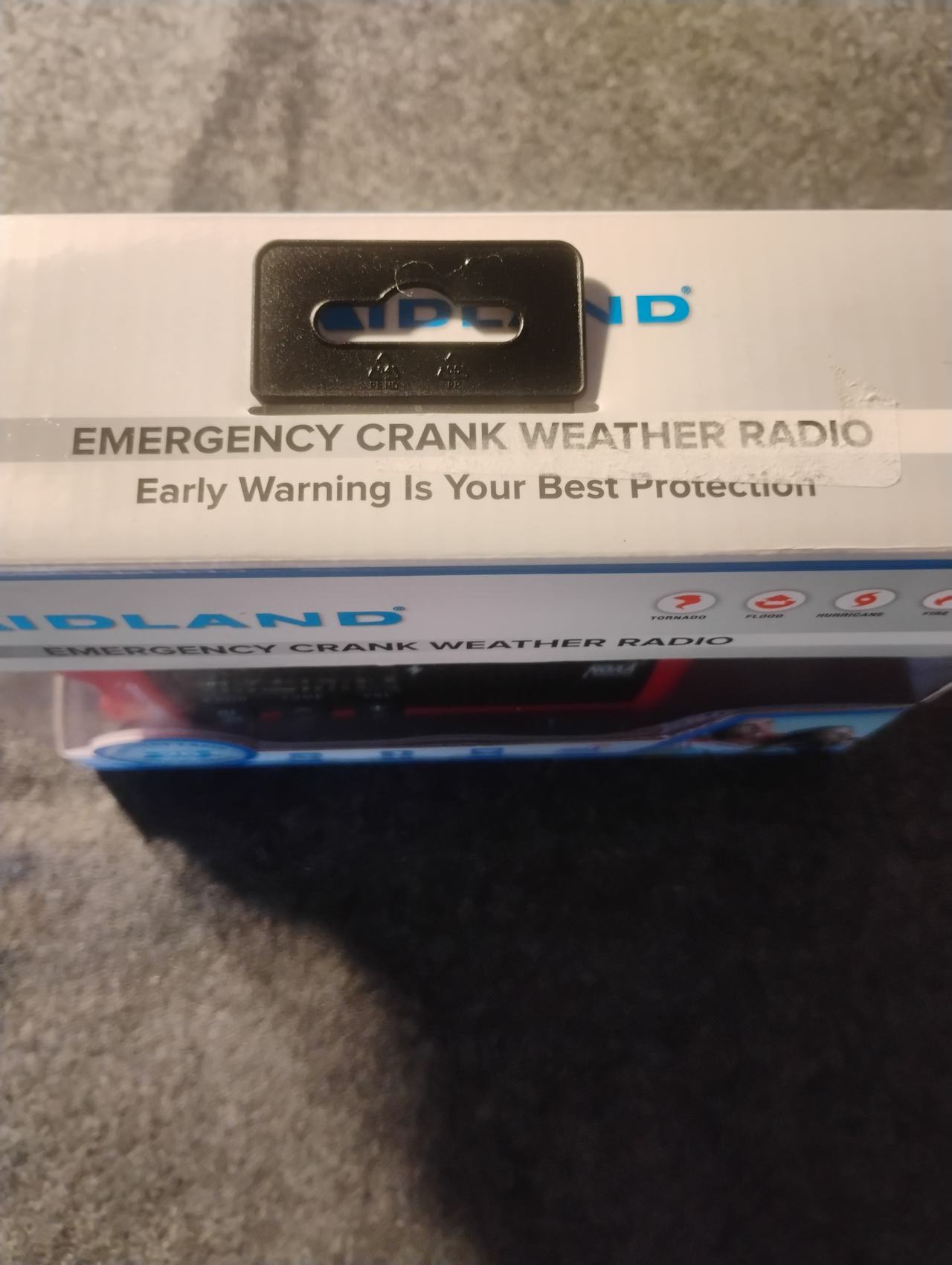 Midland ER210 Emergency Crank Weather Radio
