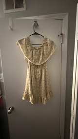 Yellow Floral Ruffle Sun Dress - Image 4