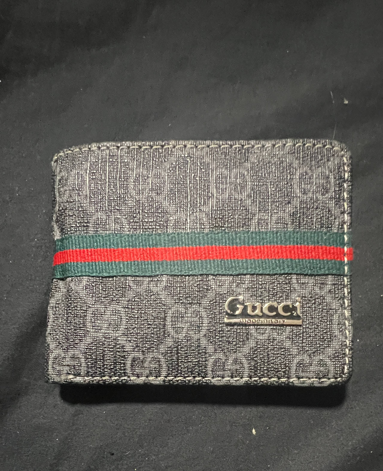 Gucci GG Supreme Web Bifold Wallet