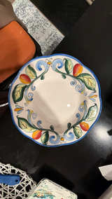 Fitz & Floyd Ricamo Pasta Bowl - Image 4