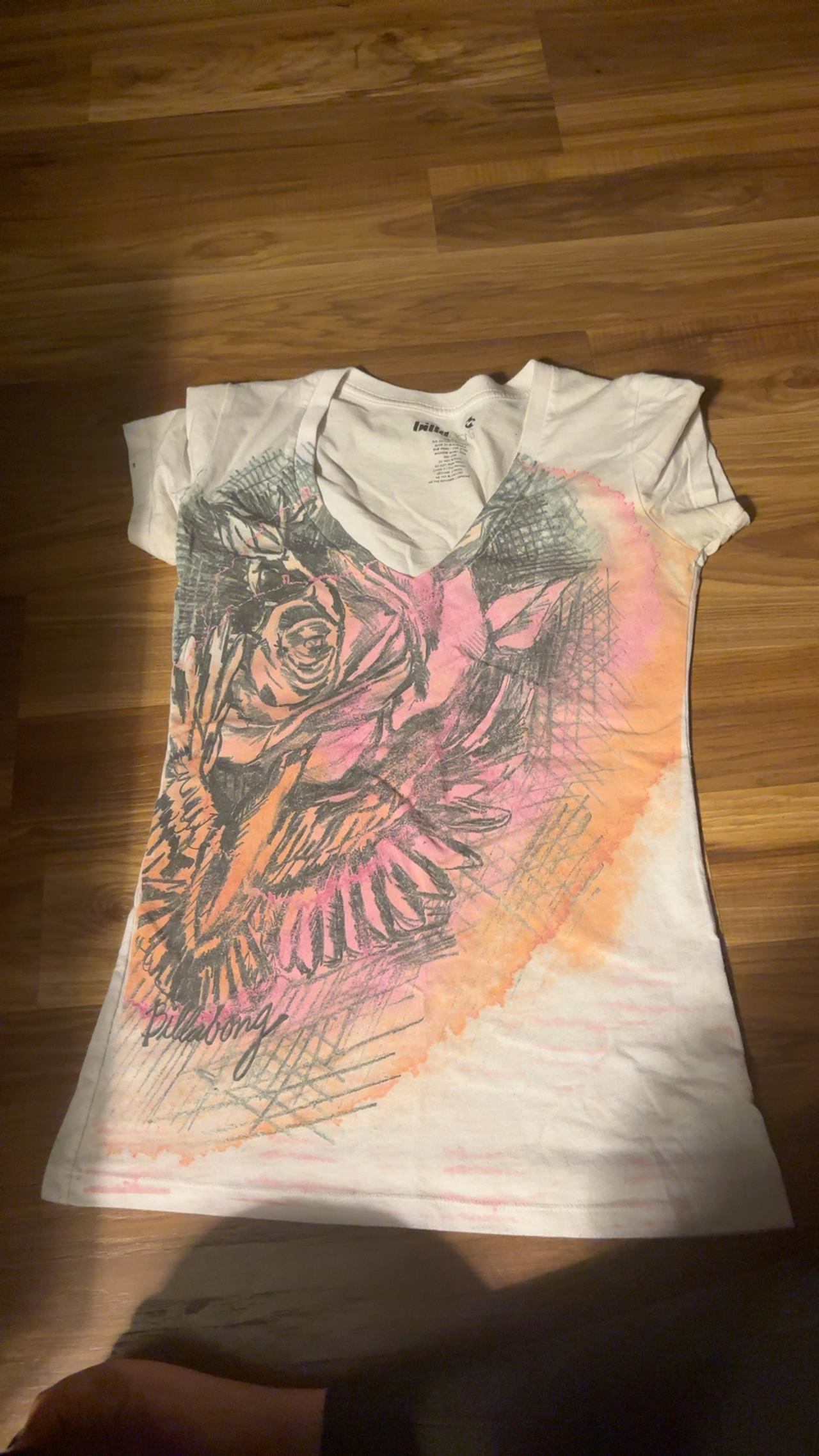 Rock & Roses Rose and Wings Graphic T-Shirt