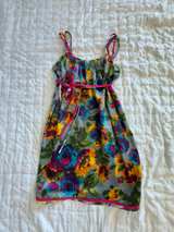 ON Floral Sleeveless Mini Dress: S - Image 1