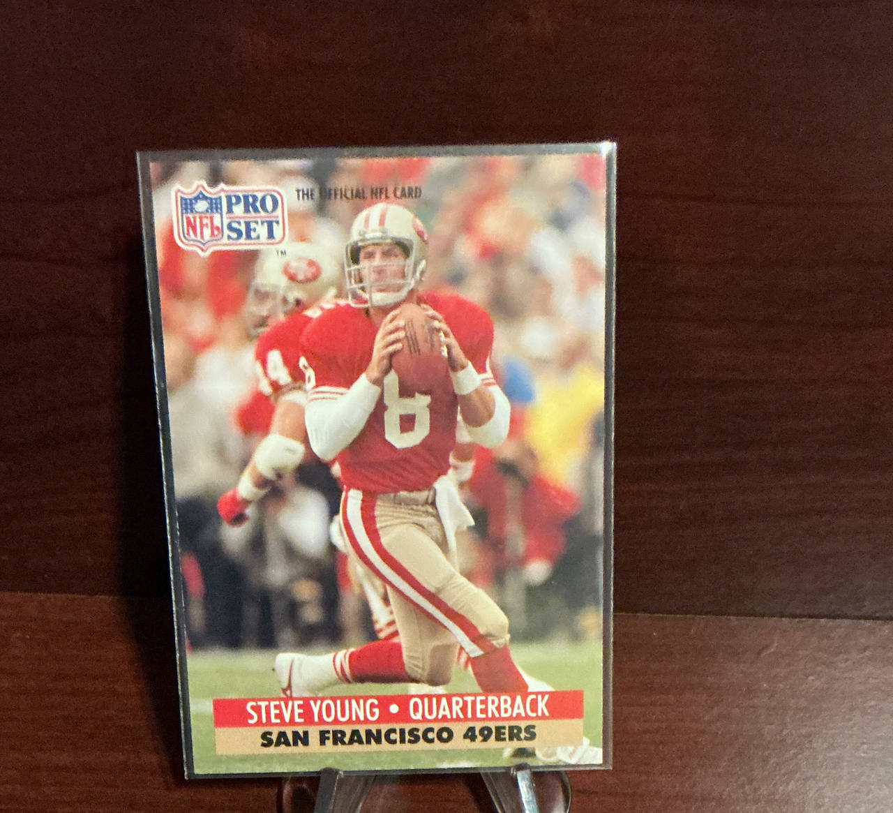 1990 Pro Set Steve Young #285 San Francisco 49ers Football Card