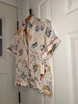 Anthropology Shirt with tag Size Medium Martini Drink Cocktail Bar Tender Button - Image 3