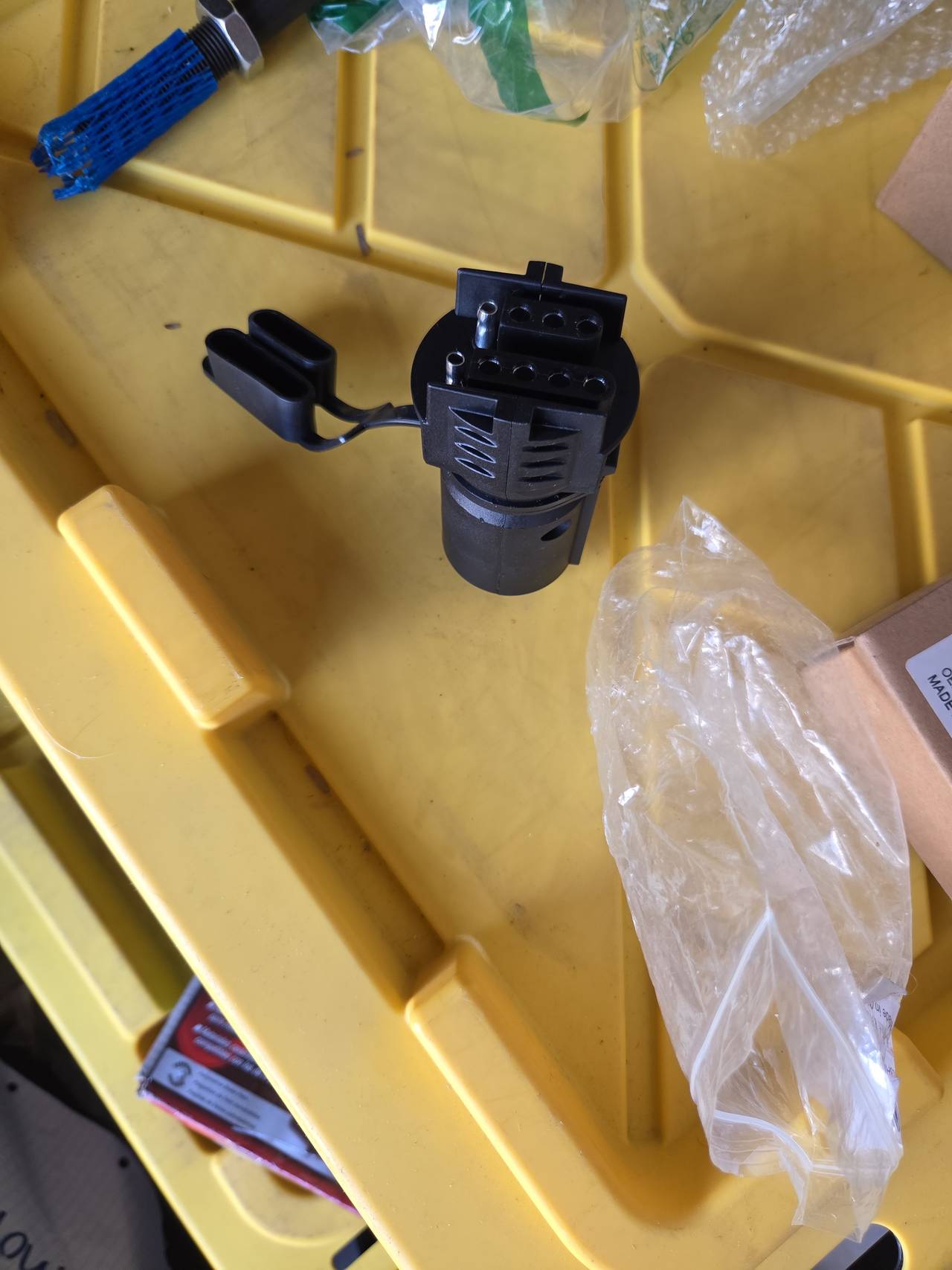 7-Way to 4-Way and 5-Way Flat Trailer Adapter