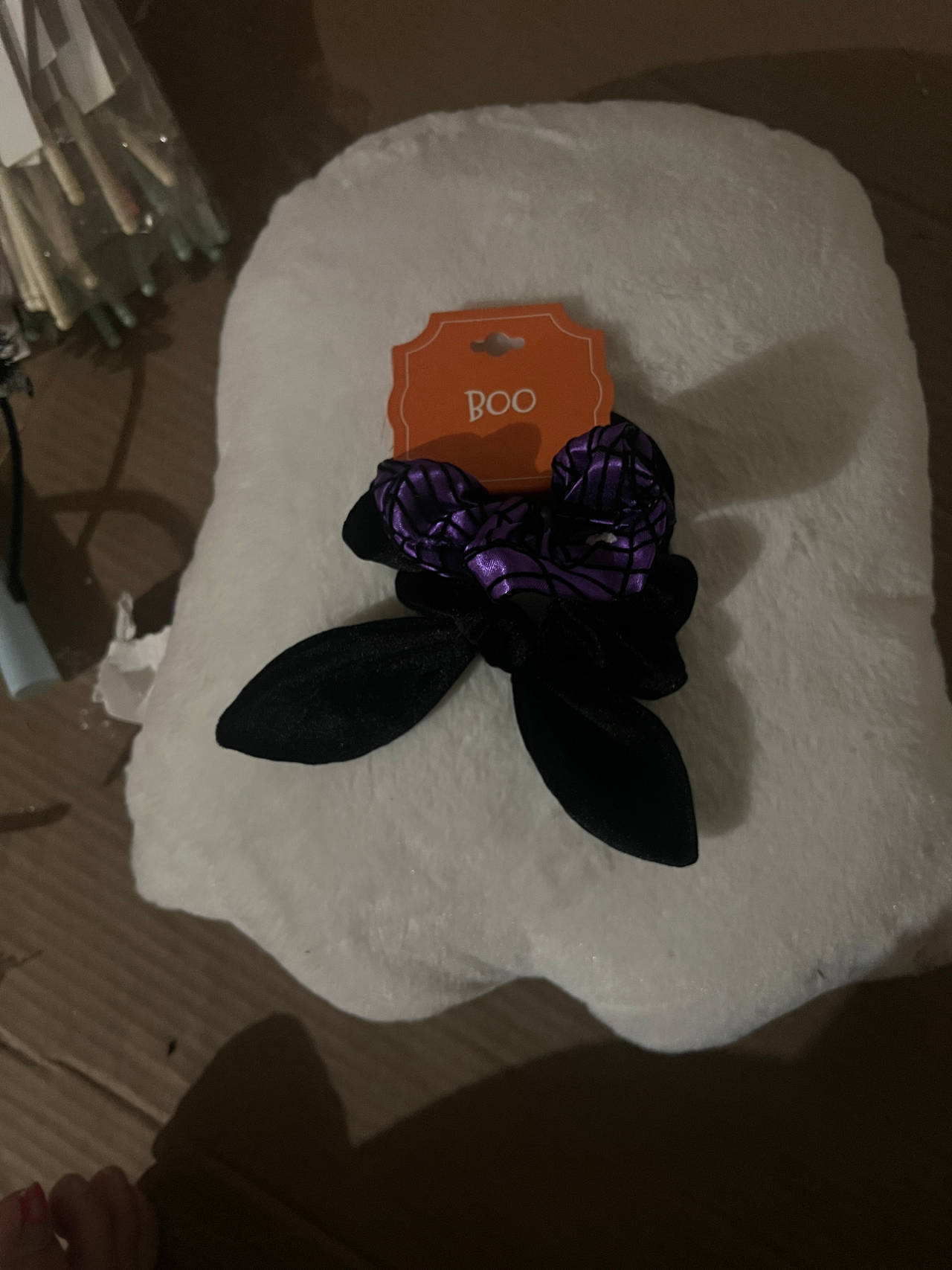 Velvet Halloween Scunchies