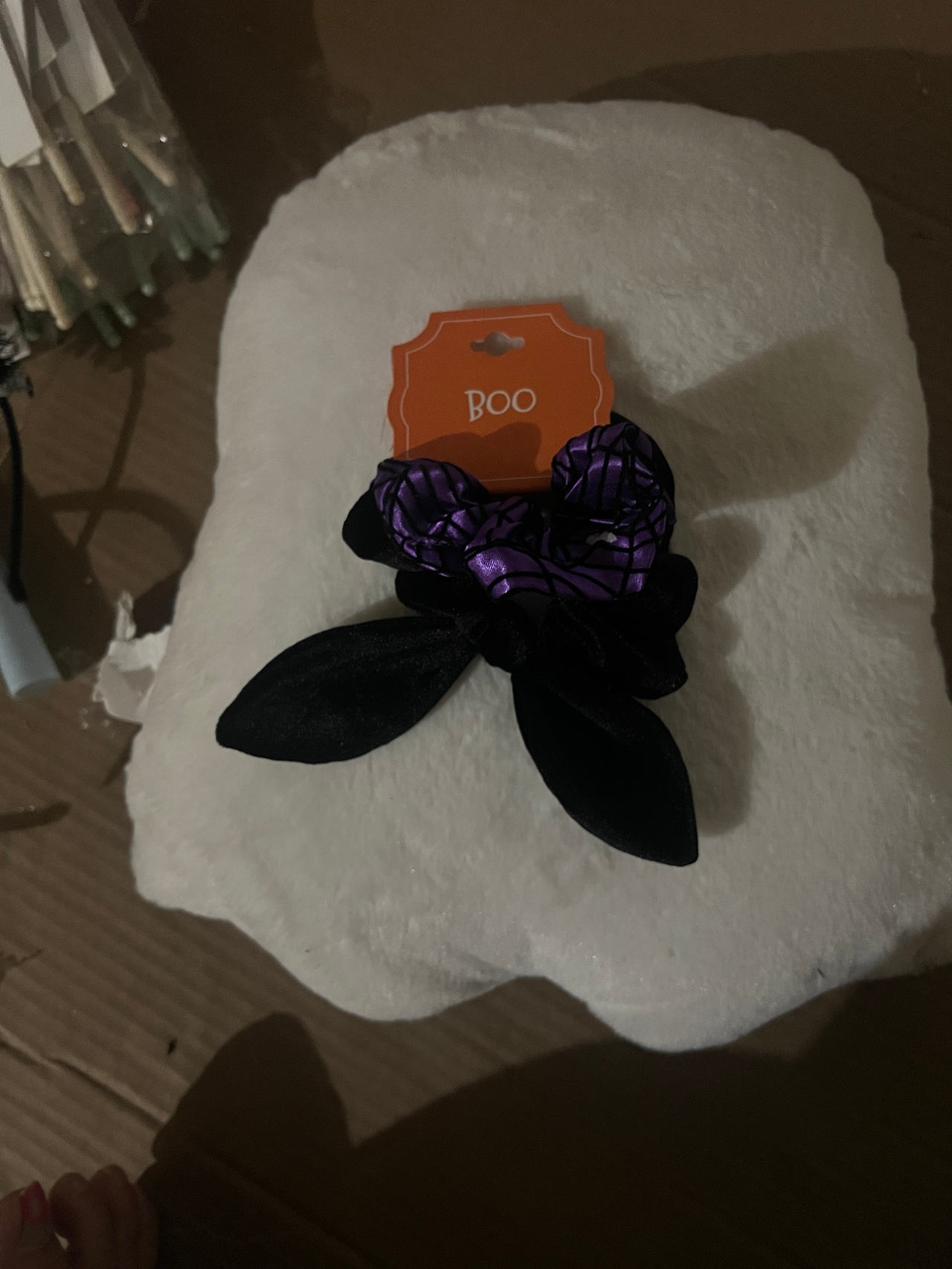 Velvet Halloween Scunchies