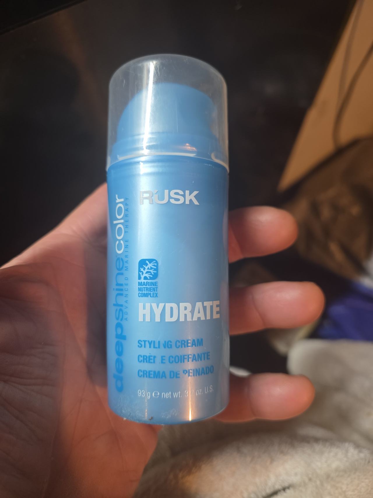 Rusk Deepshine Color Hydrate Styling Cream