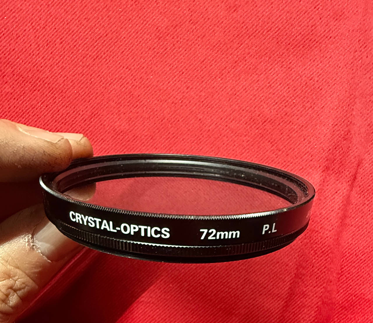 Crystal-Optics 72mm P.L Camera Lens Filter
