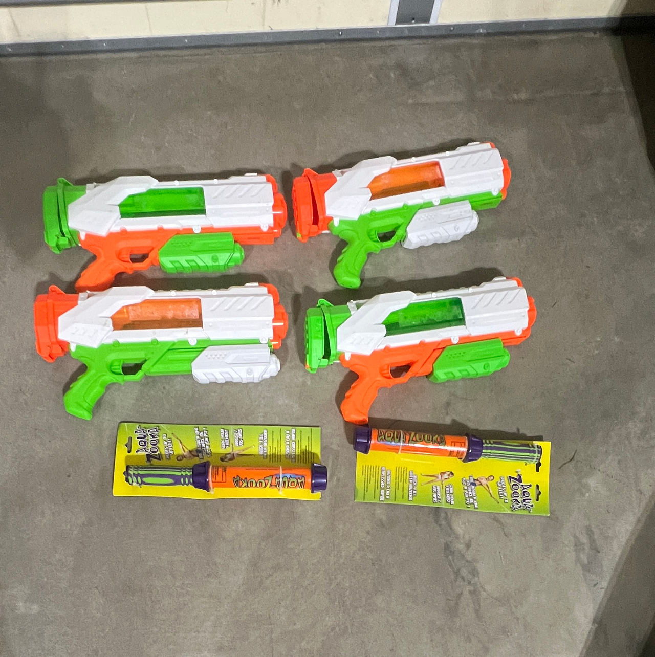 Water Blaster and Aqua Zooka Set