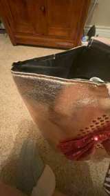 Betsey Johnson XOX Betsey Metallic Skull Tote Bag - Image 3