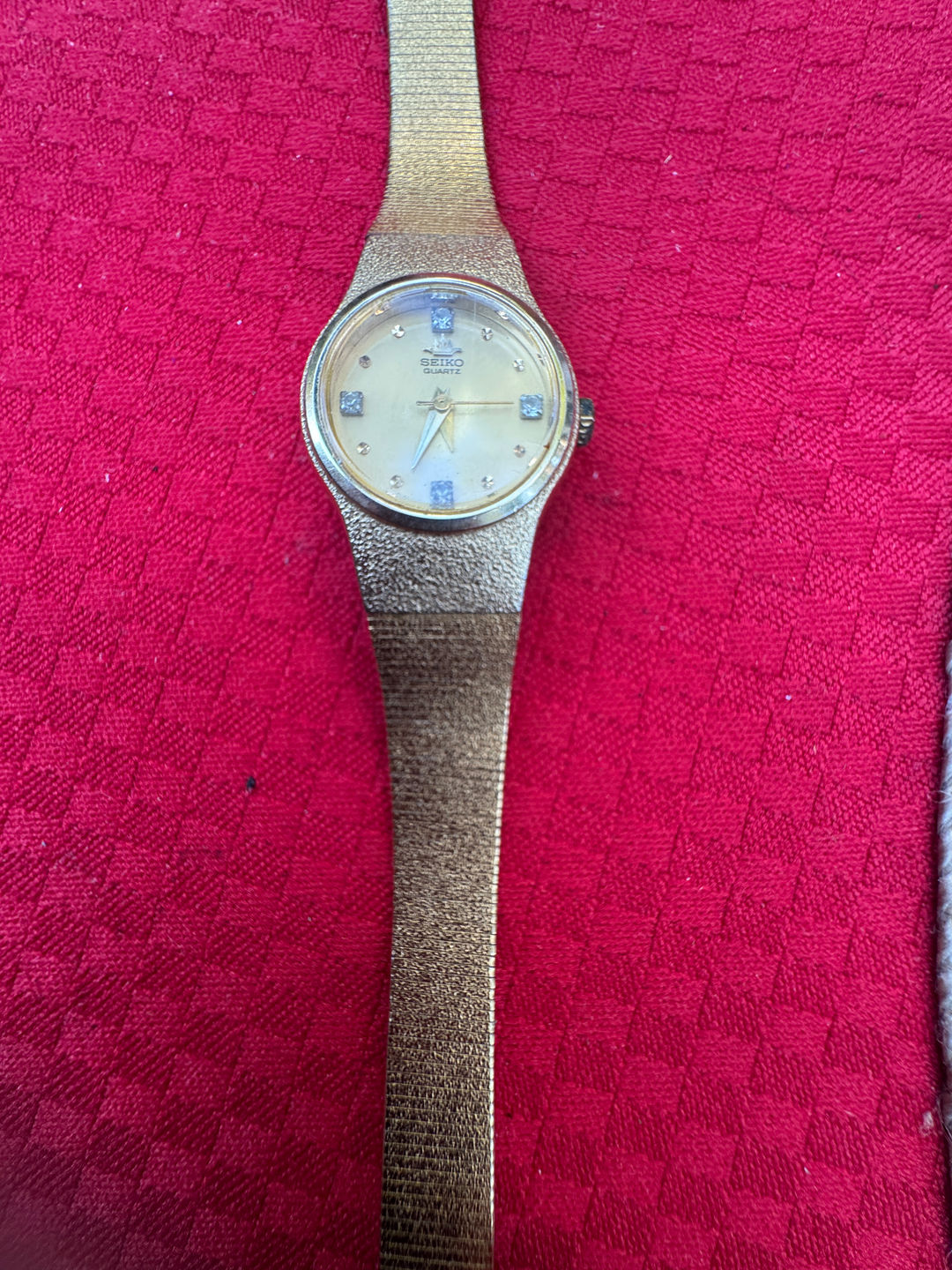 Seiko Quartz Gold Tone Watch