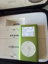 Vintage Apple iPod Mini 6GB Green + Sonic Impact i-Fusion Speaker System OpenBox - Image 2
