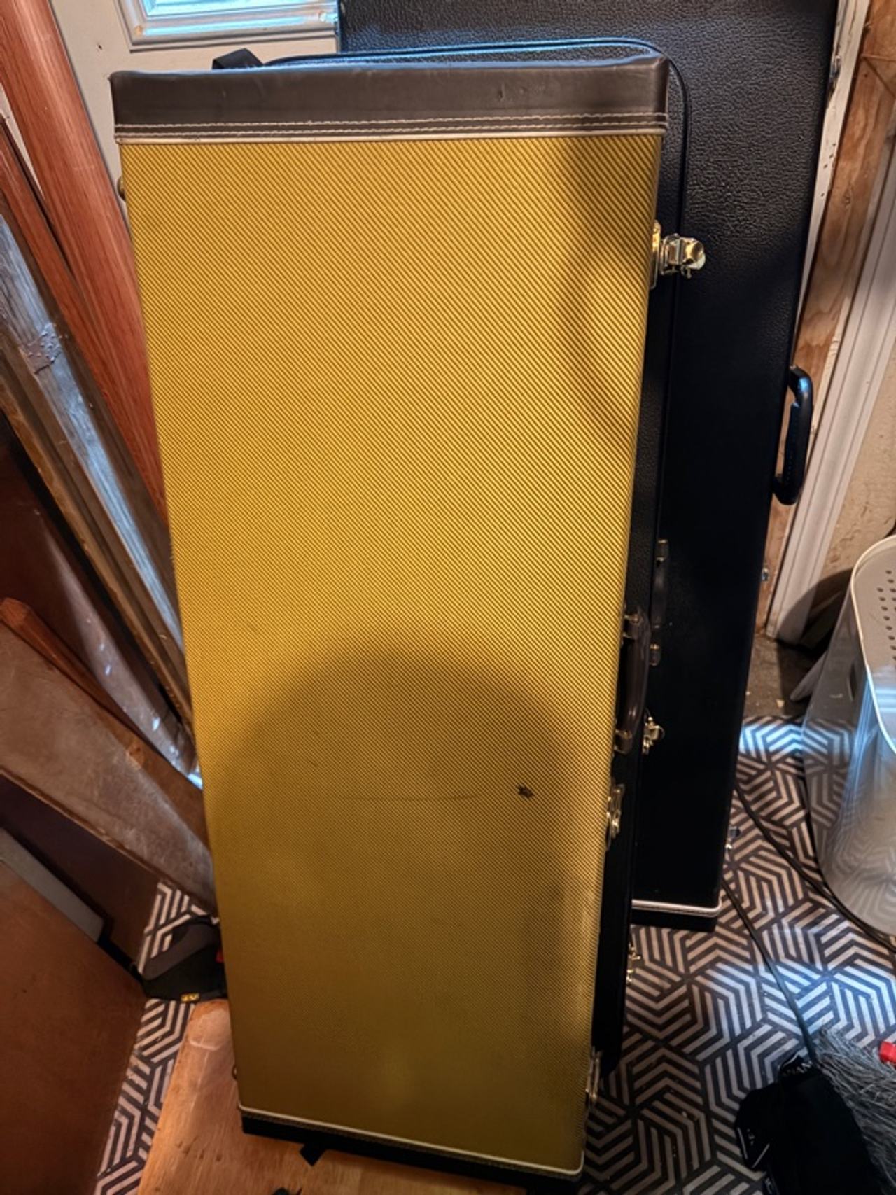 Tweed Hard Case for Electric Guitar (Strat Style)